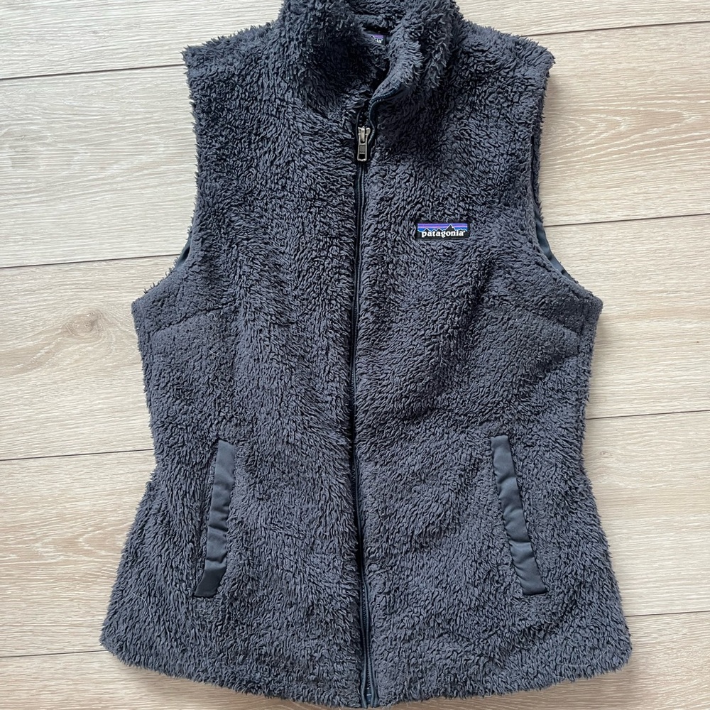 Patagonia Gray Fleece Vest